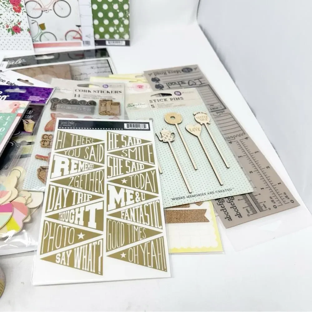 Assorted Scrapbooking Supplies NWT Mystery Pull